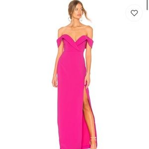NBD Samuel Gown in Fushia Pink